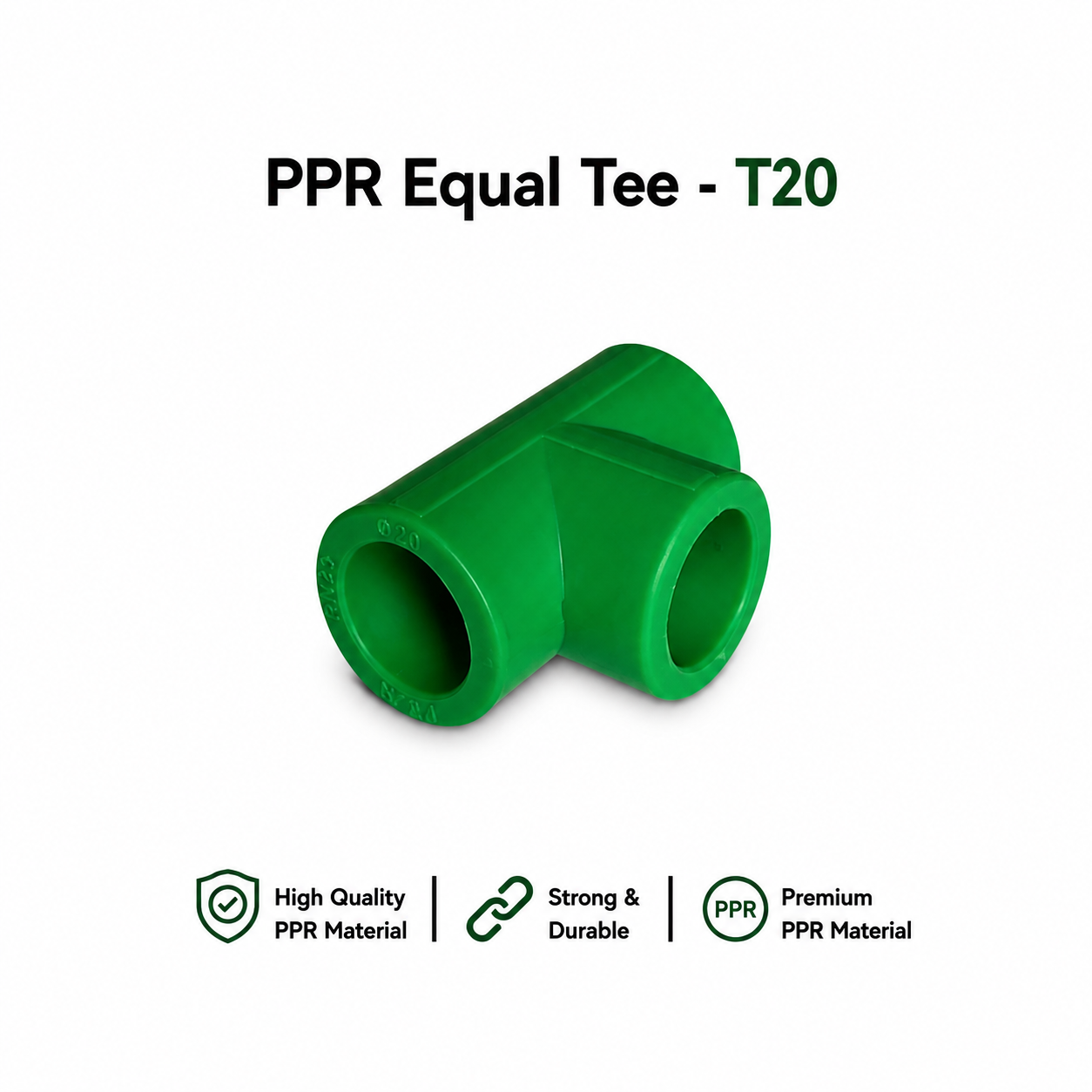 PP-R Equal Tee - T20